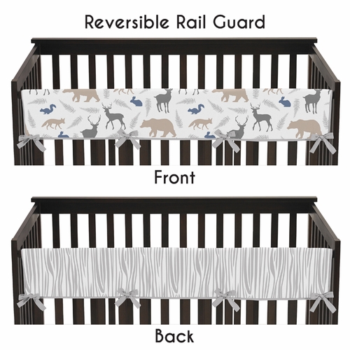 Woodland Animals Collection Long Rail Guard Cover