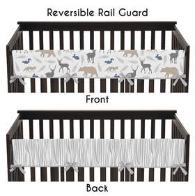 Woodland Animals Collection Long Rail Guard Cover