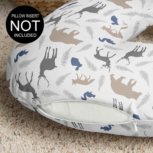 Woodland Animals Collection Nursing Breastfeeding Pillow Cover - alt image 2