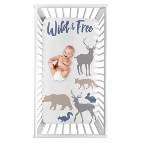 Woodland Animals Collection Photo Op Crib Sheet