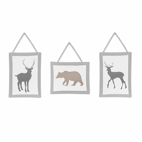 Woodland Animals Collection Wall Hangings