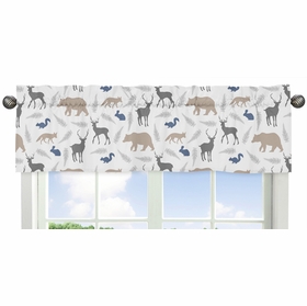 Woodland Animals Collection Window Valance