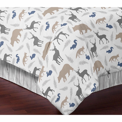 Woodland Animals Full/Queen Bedding Collection - alt image 3