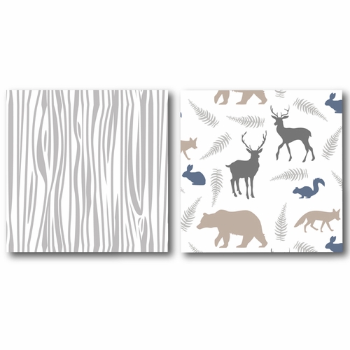 Woodland Animals Full/Queen Bedding Collection - alt image 4