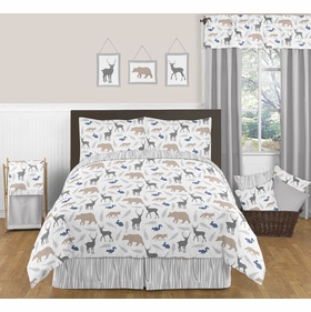 Woodland Animals Full/Queen Bedding Collection
