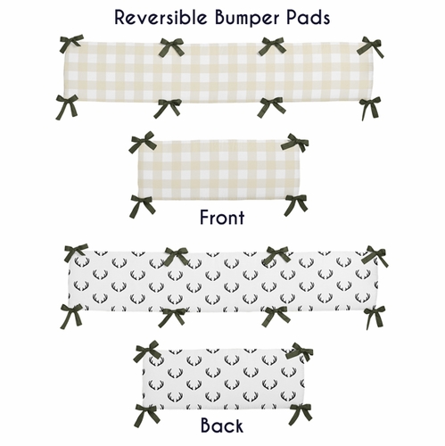 Woodland Camo 9 Piece Crib Bedding Collection - alt image 1