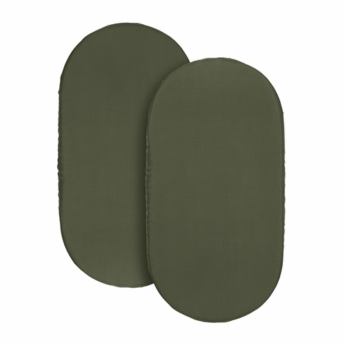 Woodland Camo Collection 2 Pack Baby Bassinet Fitted Sheets - alt image 1