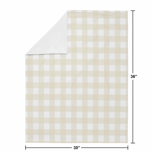 Woodland Camo Collection Baby Blanket - Buffalo Check - alt image 3