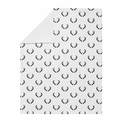 Woodland Camo Collection Baby Blanket - Deer Print - alt image 1