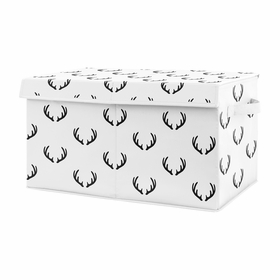 Woodland Camo Collection Deer Print Fabric Toy Bin Storage