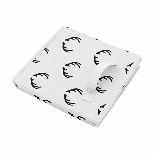 Woodland Camo Collection Deer Print Fabric Toy Bin Storage - alt image 3