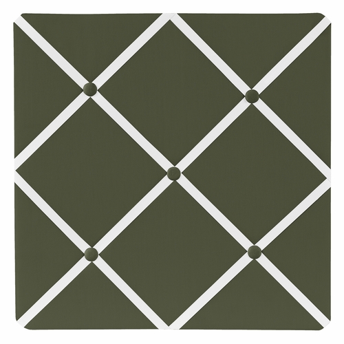 Woodland Camo Collection Fabric Memo Board