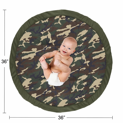 Woodland Camo Collection Playmat - Camo Print - alt image 3