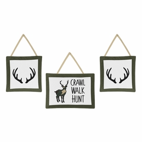 Woodland Camo Collection Wall Hangings