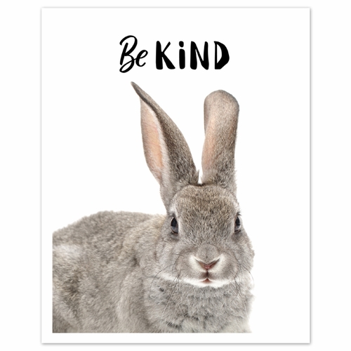 Woodland Forest Animal Collection Wall Art Prints - Set of 4 - Brave - alt image 4
