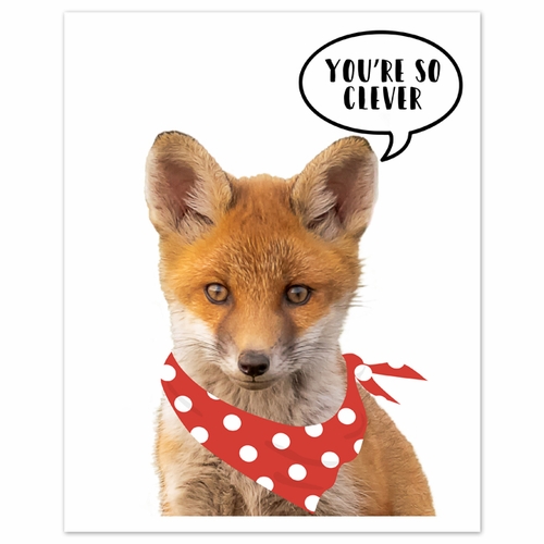 Woodland Forest Animal Collection Wall Art Prints - Set of 4 - Clever - alt image 2