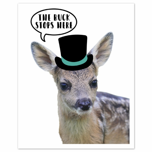 Woodland Forest Animal Collection Wall Art Prints - Set of 4 - Clever - alt image 3