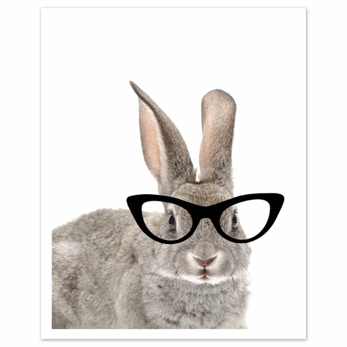 Woodland Forest Animal Collection Wall Art Prints - Set of 4 - Funny - alt image 4