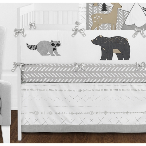 Woodland Friends 9 Piece Crib Bedding Collection - alt image 1