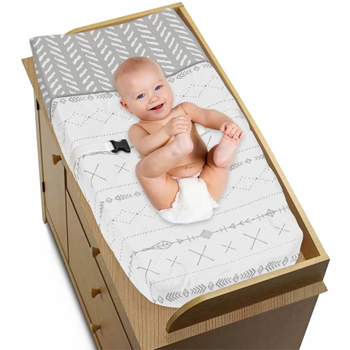 Woodland Friends Collection Changing Pad Cover - alt image 2
