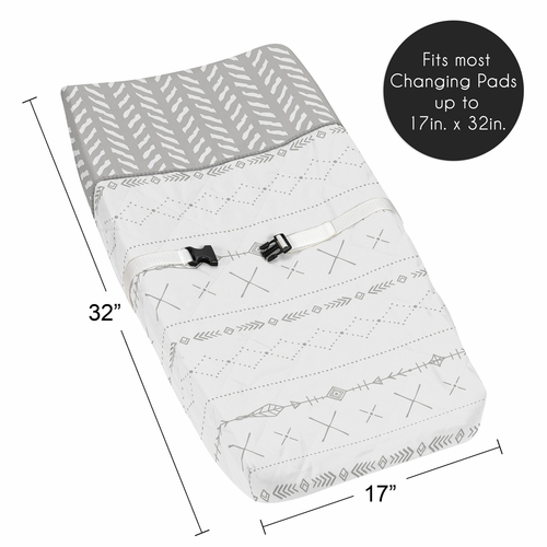 Woodland Friends Collection Changing Pad Cover - alt image 4