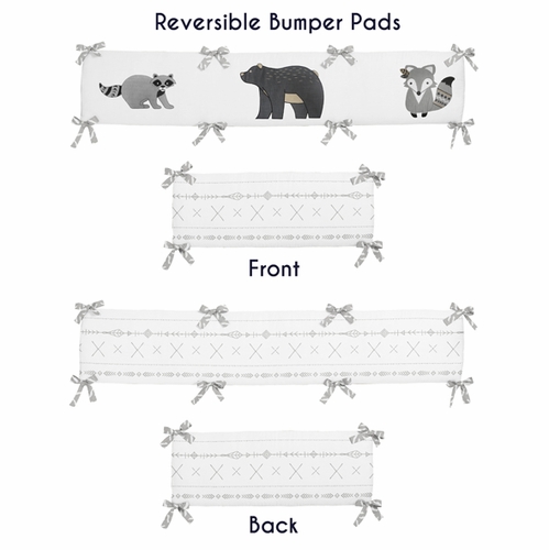 Woodland Friends Collection Crib Bumper Pad