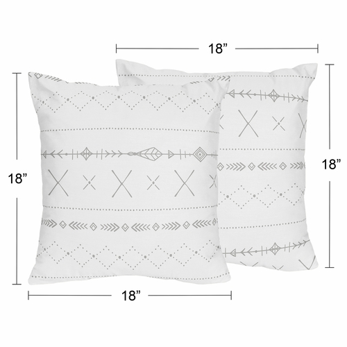 Woodland Friends Collection Decorative Accent Throw Pillows - Set of 2 - alt image 3