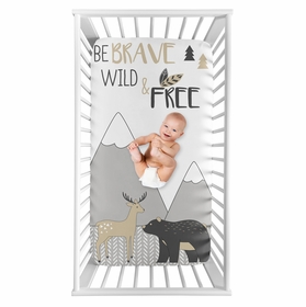 Woodland Friends Collection Photo Op Crib Sheet