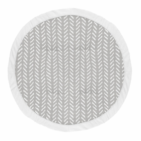 Woodland Friends Collection Playmat - Herringbone Print