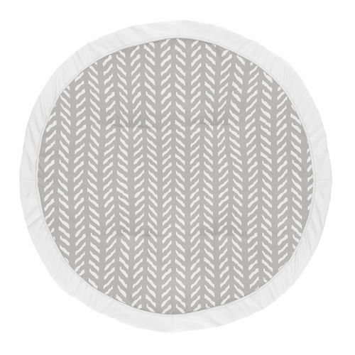Woodland Friends Collection Playmat - Herringbone Print
