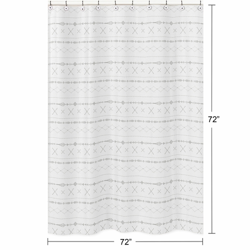 Woodland Friends Collection Shower Curtain - alt image 4