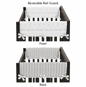 Woodland Friends Collection Side Rail Guard Covers - Set of 2