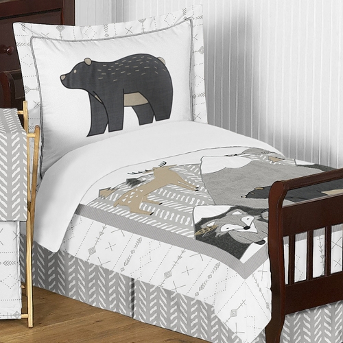 Woodland Friends Collection Toddler Bedding - alt image 4