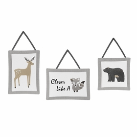 Woodland Friends Collection Wall Hangings