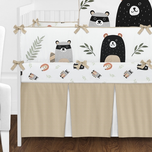 Woodland Pals 9 Piece Crib Bedding Collection - alt image 1