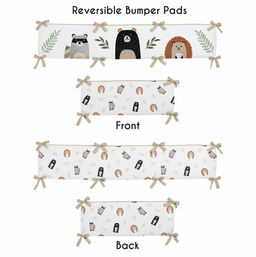 Woodland Pals 9 Piece Crib Bedding Collection - alt image 2