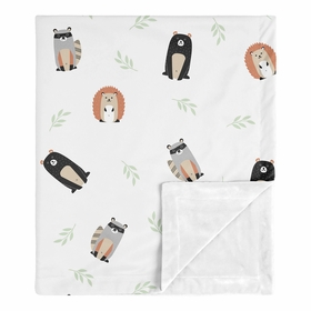 Woodland Pals Collection Baby Blanket