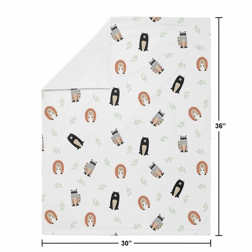 Woodland Pals Collection Baby Blanket - alt image 3