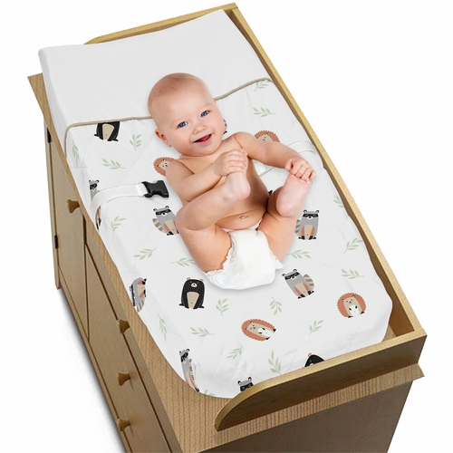 Woodland Pals Collection Changing Pad Cover - alt image 2