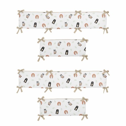 Woodland Pals Collection Crib Bumper Pad - alt image 2