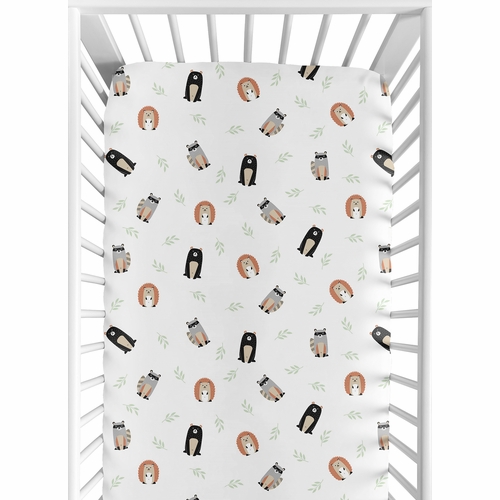 Woodland Pals Collection Crib Sheet