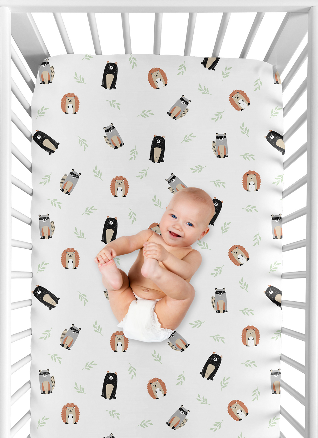 Woodland Pals Collection Crib Sheet