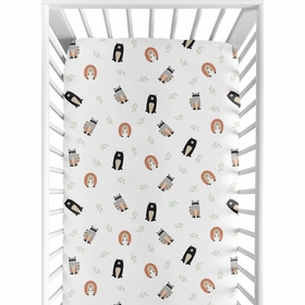 Woodland Pals Collection Crib Sheet