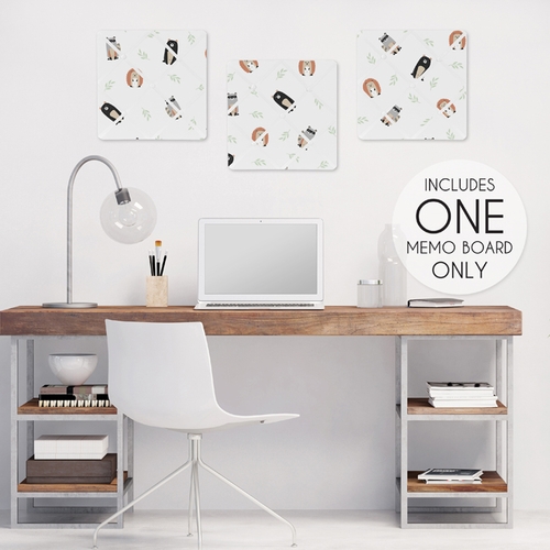 Woodland Pals Collection Fabric Memo Board - alt image 1