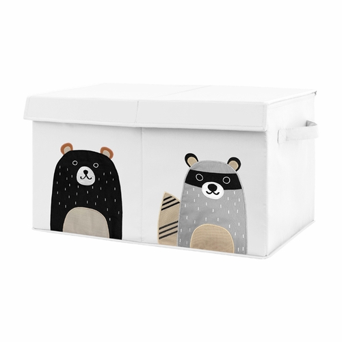 Woodland Pals Collection Fabric Toy Bin Storage