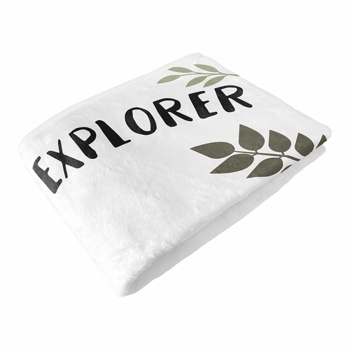 Woodland Pals Collection Monthly Milestone Baby Blanket - alt image 5