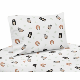 Woodland Pals Collection Queen Sheet Set
