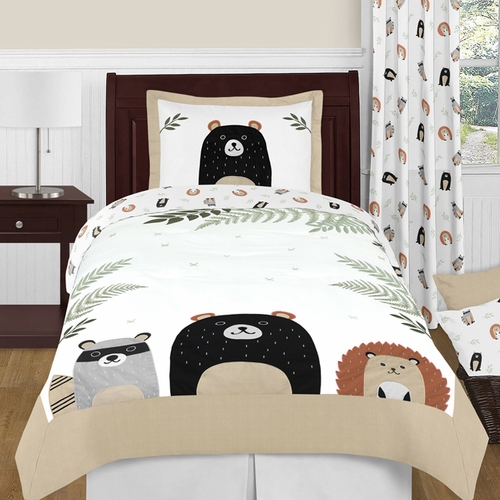 Woodland Pals Collection Twin Bedding