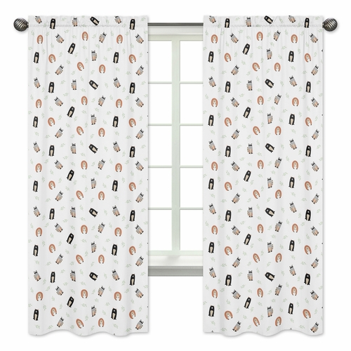 Woodland Pals Collection Window Panels - Set of 2