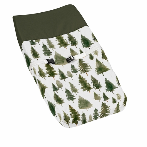 Woodland Pine Tree Collection Changing Pad Cover